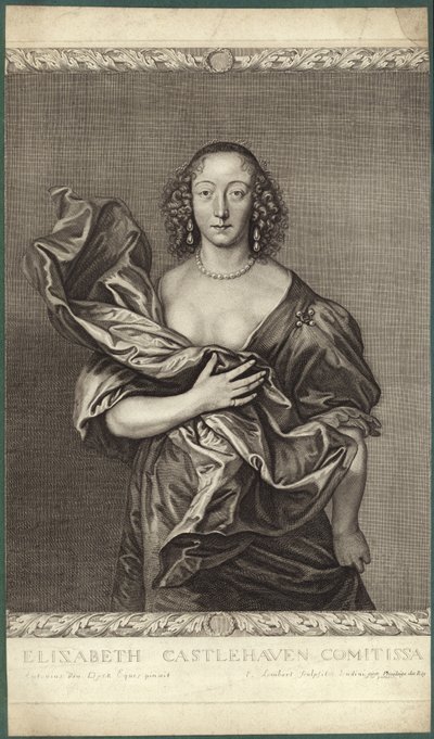 Porträt von Elizabeth, Gräfin von Castlehaven von Anthony van Dyck